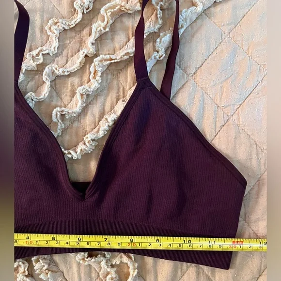 Bombas Women’s Seamless Triangle Bralette. Sz M/L. - Picture 5 of 9